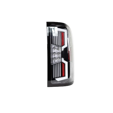 Renegade V2Led Sequential Tail Light - Glossey Black/Clear CTRNG0686-GBC-SQ